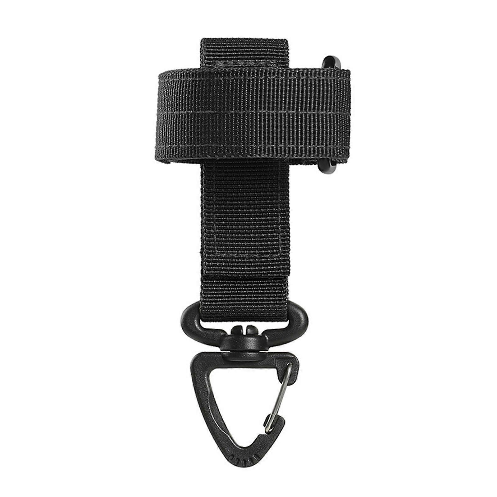 حزام تخزين النايلون المشي لمسافات طويلة تسلق حبل شماعات شنقا هوك لحزام حقيبة الظهر