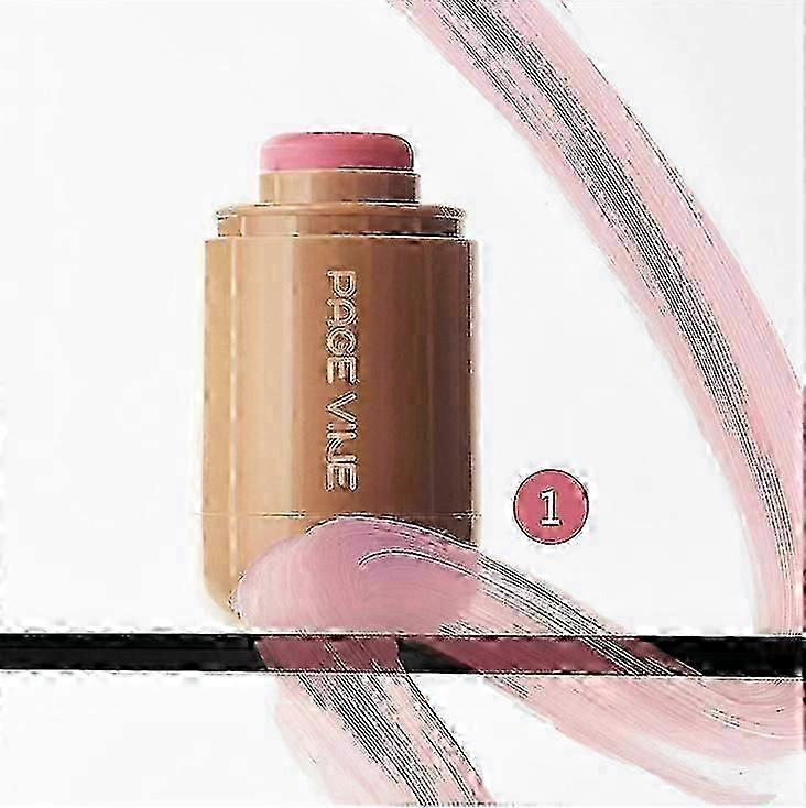 Pocket Blush Stick, 3-In-1 Buildable Natural Matte Blush Stick For Cheeks, Eyes, And Lips, Hydrating Formula, Non-Greasy, All Day Wear, Easy Applicati