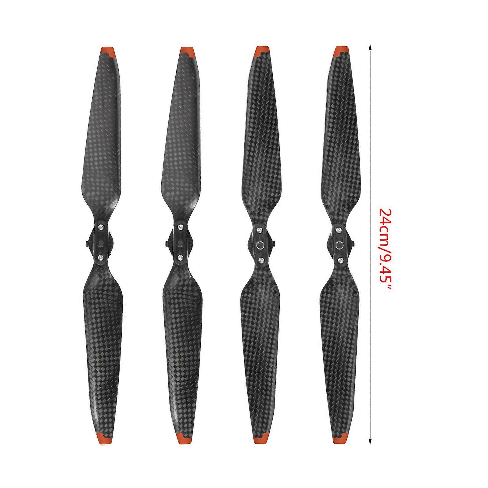 2 Pairs 9453F Propellers QR Low Noise Carbon Fiber Folding Props for for Mavic