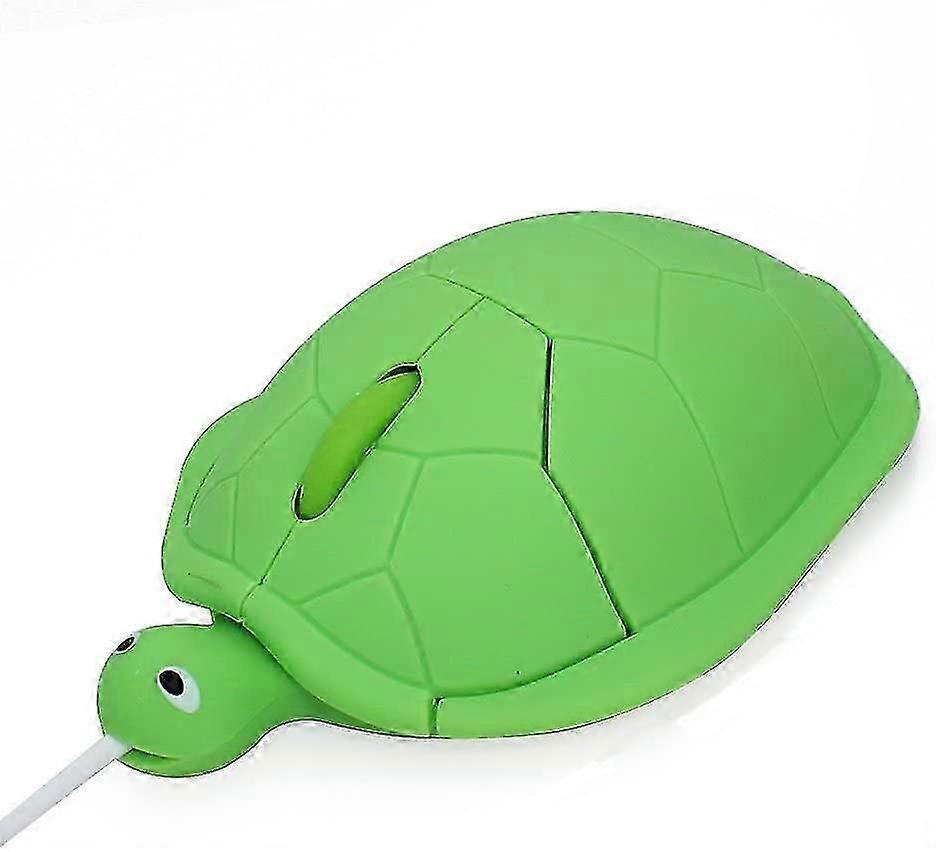 per il 2024 simpatico mouse cablato USB a forma di tartaruga animale, mouse ottico adatto per computer notebook, nuovo design del mouse