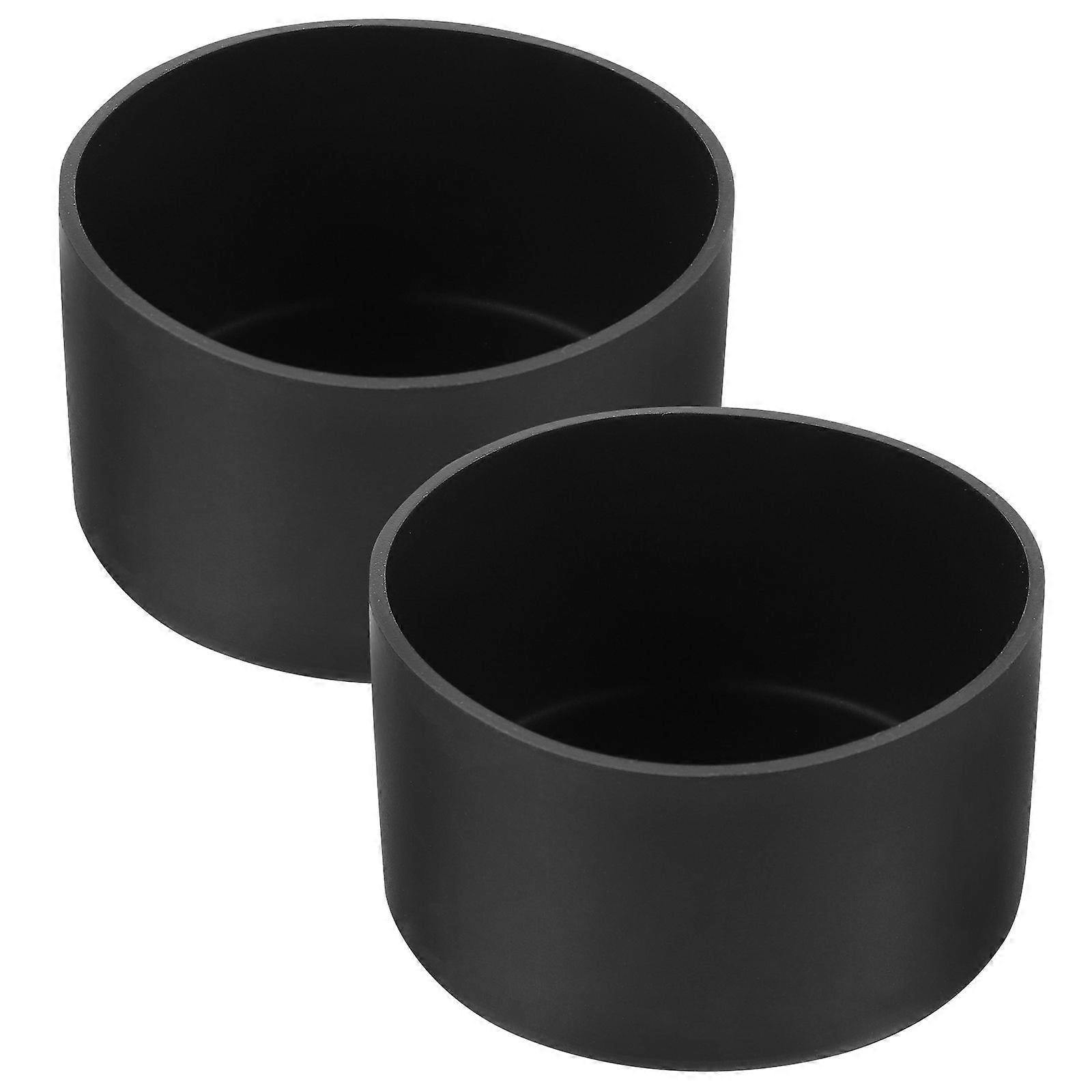 2pcs Silicone Protective Bottle Boot Anti-skid Bottle Bottom Sleeve Practical Cup Boot