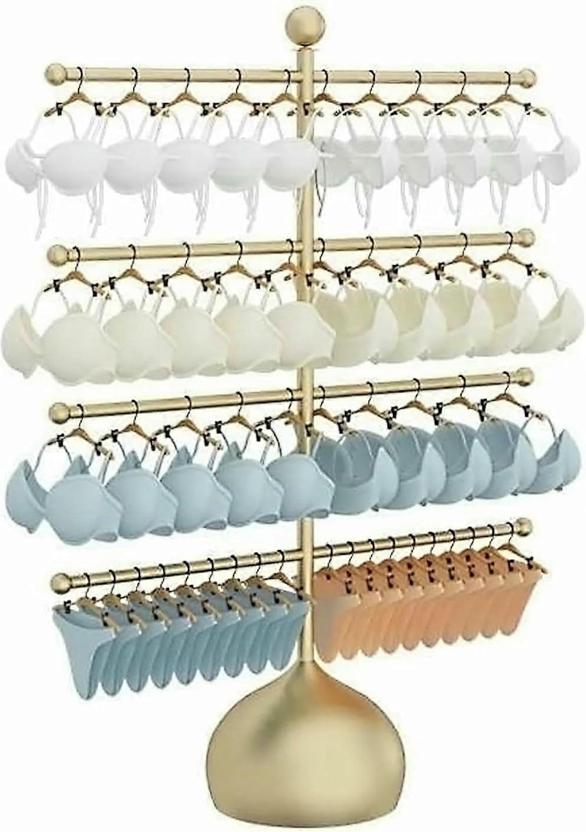 Rails, To Hang Underwear, Display Stands, Lingerie Support, Fasteners, Gold 100x150 cm