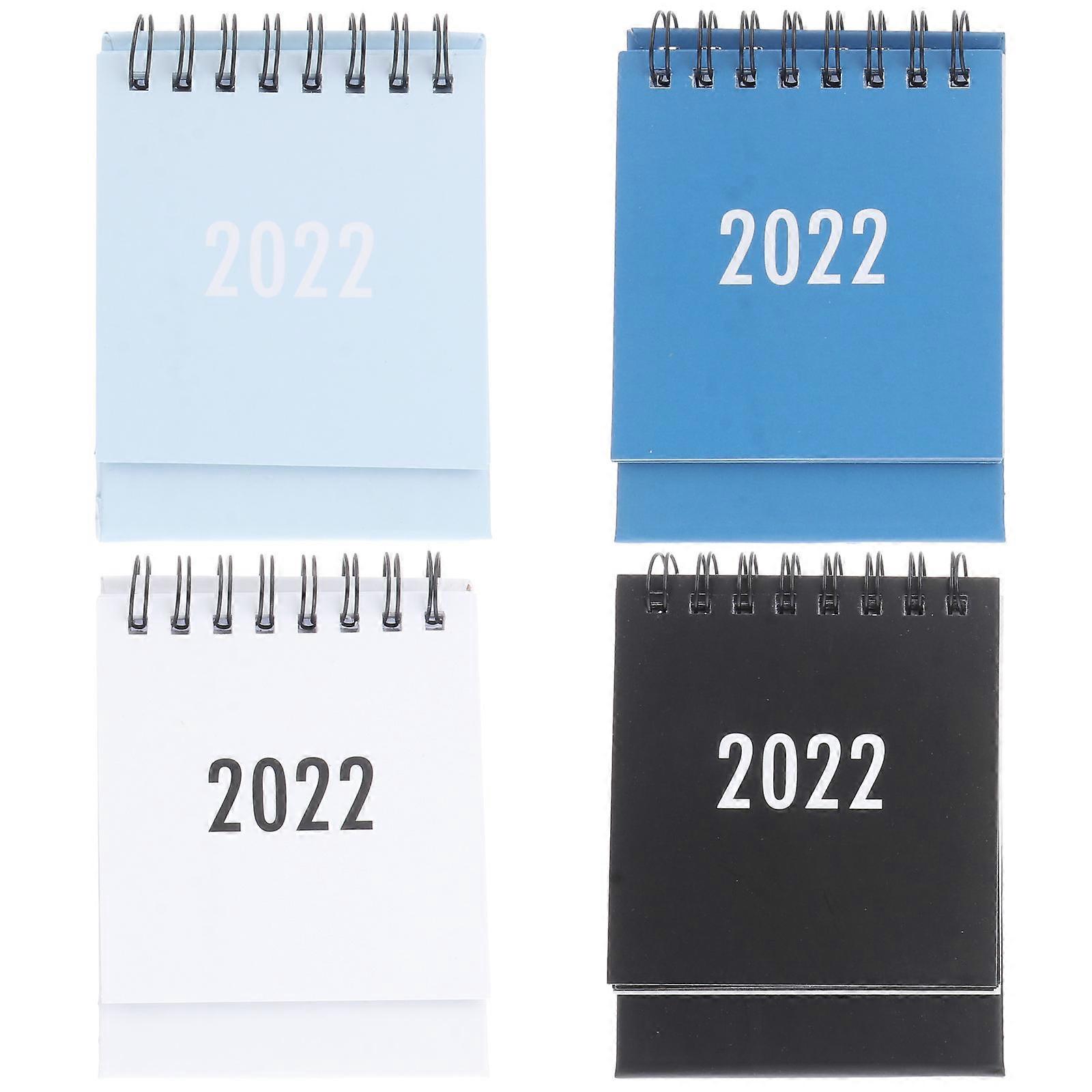 Small Desk Calendar Rectangular Paper Calendars Gifting Schedule Note Calendar
