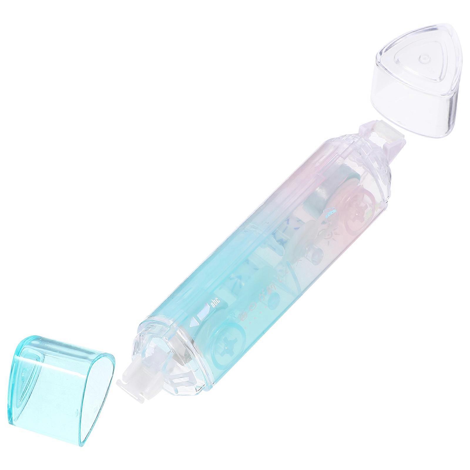 Double Sided Tape Dispenser Roller Journal Personalization Stationery Adhesive Function 1Pcs