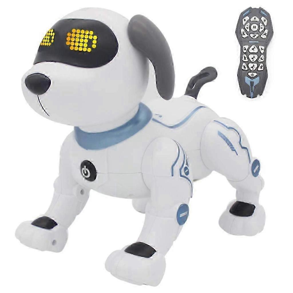Remote Control Dog RC Robotic Stunt Puppy Dancing Programmable for Smart Toy Gif--