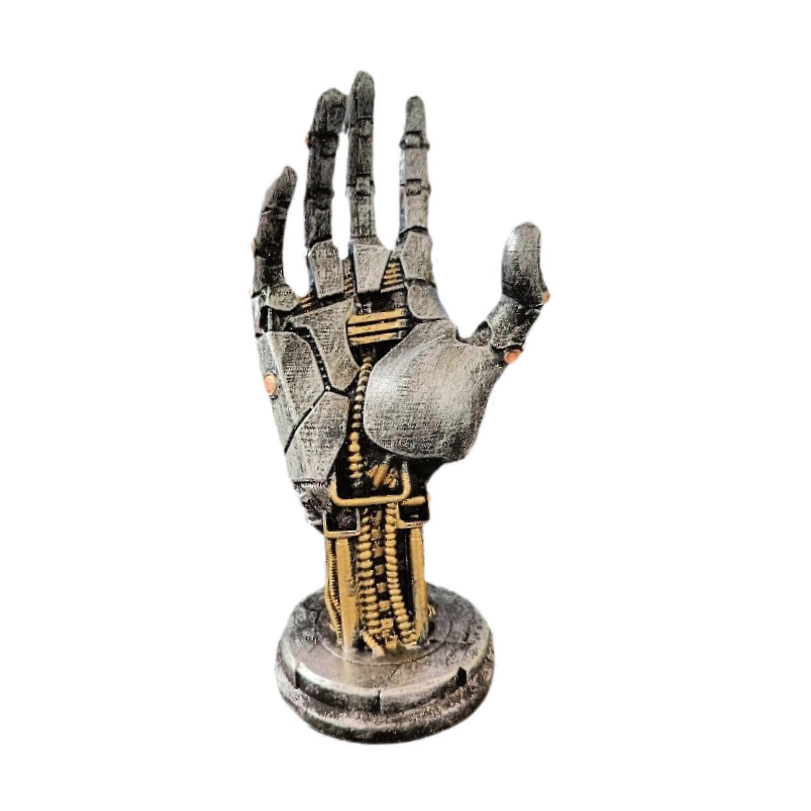 Robot Hand Statue Game Controller Stand Holder for Desk, Decorative Figure, Compatible with All Game Controllers, Durable Material