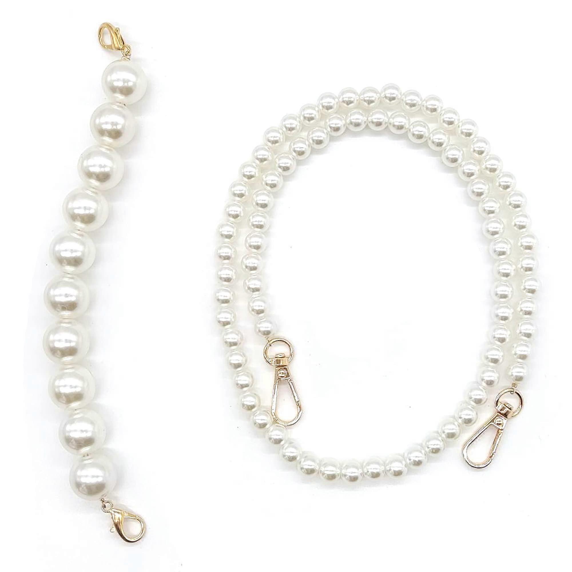 Pearl Handle Chain Bag Strap Replacement Women's Bag Chain