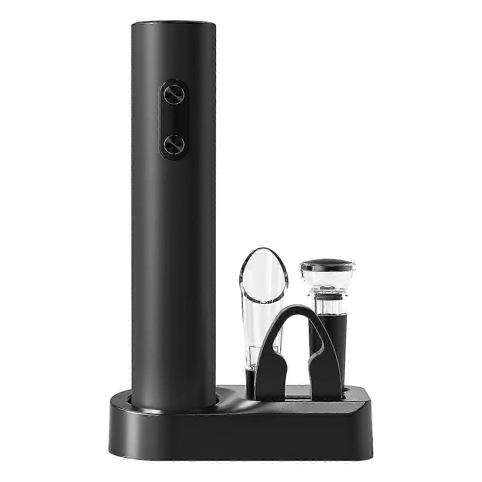 2025 Latest Model Automatic Wine Bottle Opener Set Battery Powered with Foil