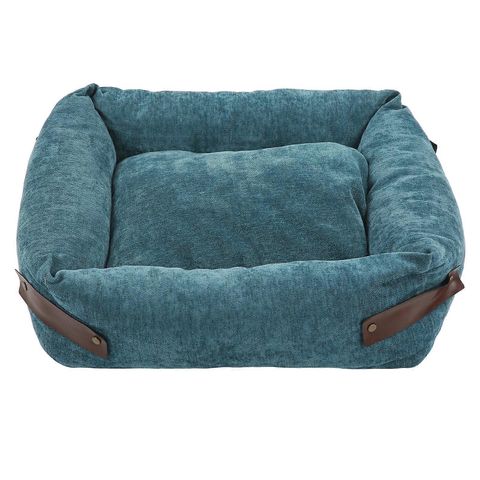 Cat Bed Comfortable Warm Velvet Multifunction Soft Pet Cushion Bed with Handle for Small Pets Dogs Cats