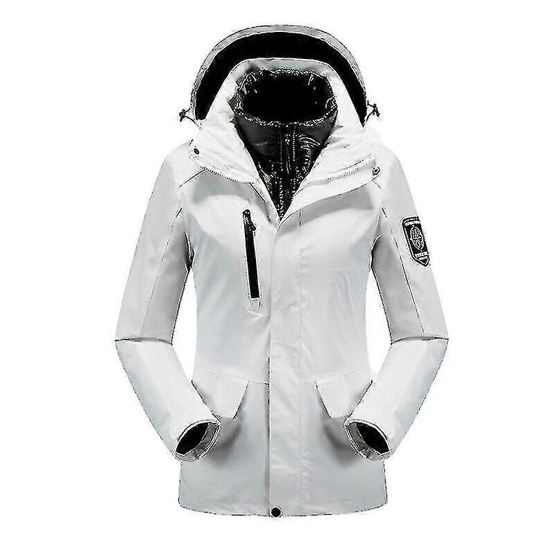 Thick Warm Ski Suit Windproof and Waterproof Snow Jackets and Pants
