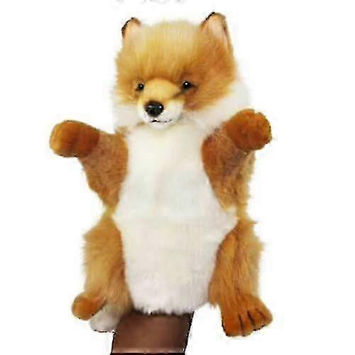 30CM Hansa Realistic Animal Collection Soft Plush Stuffed Hand Puppet Toy