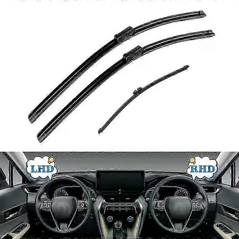 For Car Front Rear Wiper Blades for Suitable Brand Okavango VX11 2020 2021 2022 2023 Window Windshield Brushes Accessories
