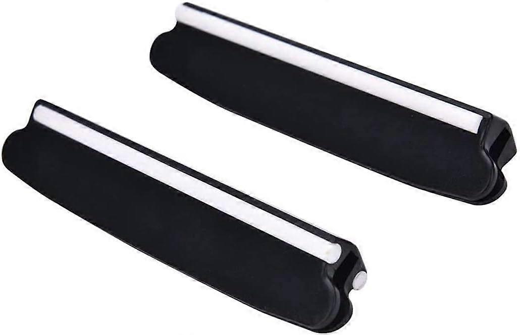 TTMA Professional Knife Sharpening Guide, Random Knife Sharpener Angle Guide, Sharpening Guide for Whetstone, Black(2 Pack)