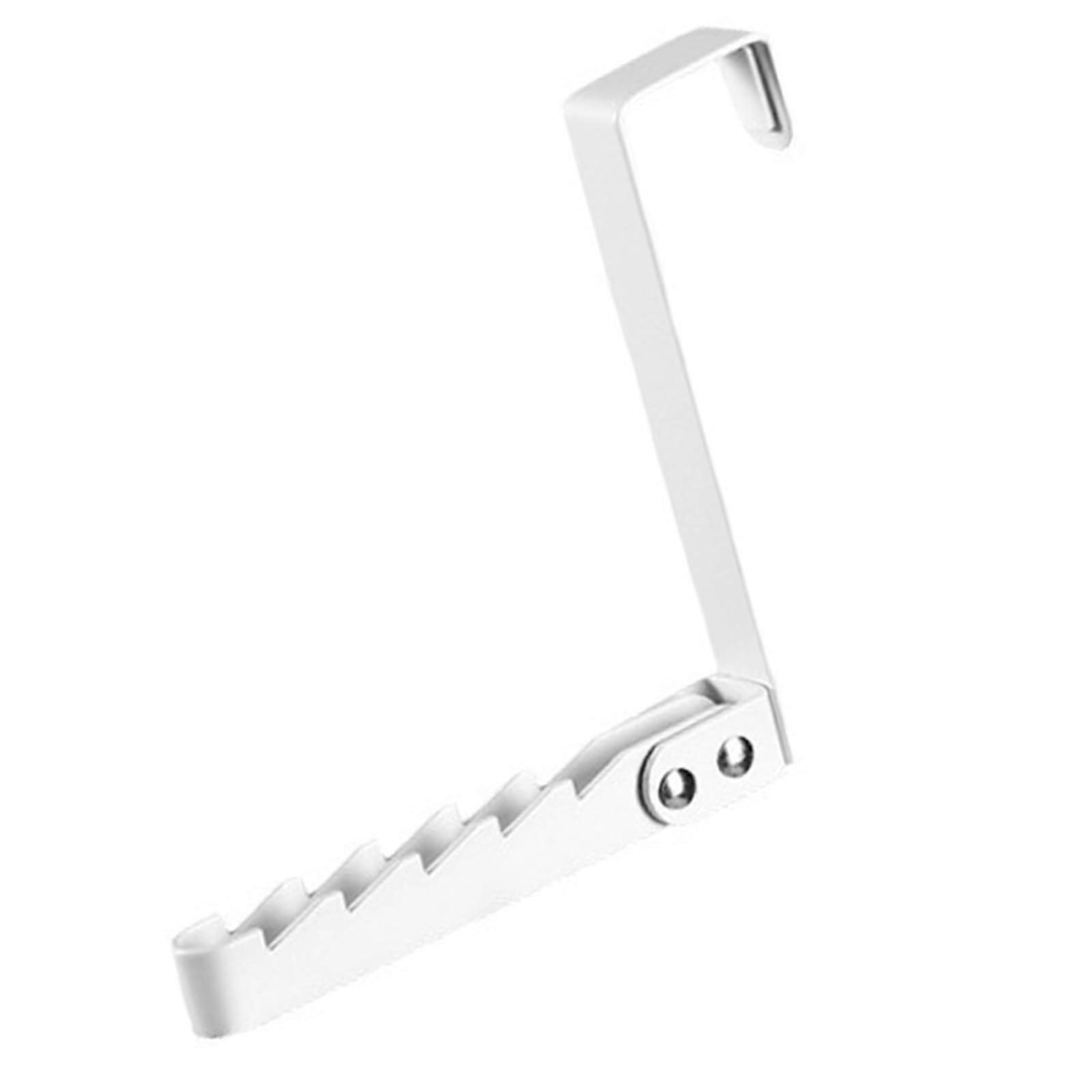 Foldable Door Hooks for Clothing and Accessories, HeavyDuty Hooks for Bedrooms and Offices, Bathroom Towel Hooks, SpaceSaving Metal Door Hooks
