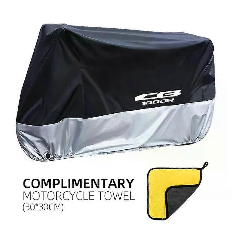 Capa de motocicleta à prova d'água à prova de poeira UV protetora externa capa de chuva para HONDA CB1000R CB 1000R 2008-2020