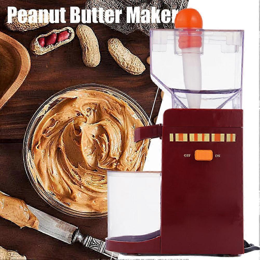 US Standard (B)$ Small Peanut Butter Machine Fully Automatic Food Processor Household Nut Grinding Peanut Machine