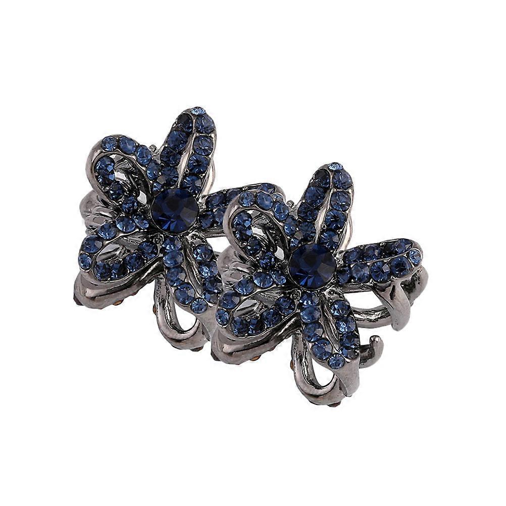 Here's a polished and professional product description for your **2pcs Small Hair Clips Elegant Flower Design Mini Hair Barrettes**:
🌸 **Elegant