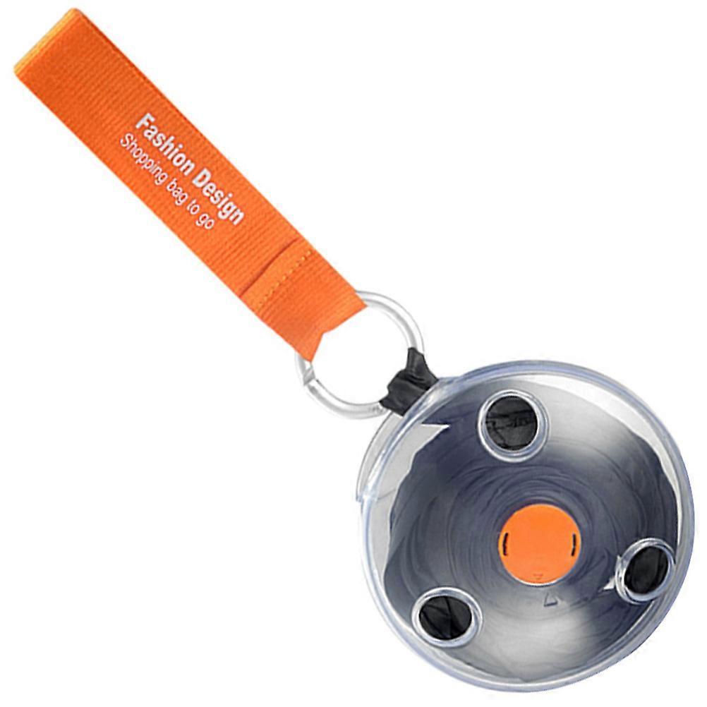 Portable Folding Shopping Bag Square Shape ABS Material Daily Use 1Set