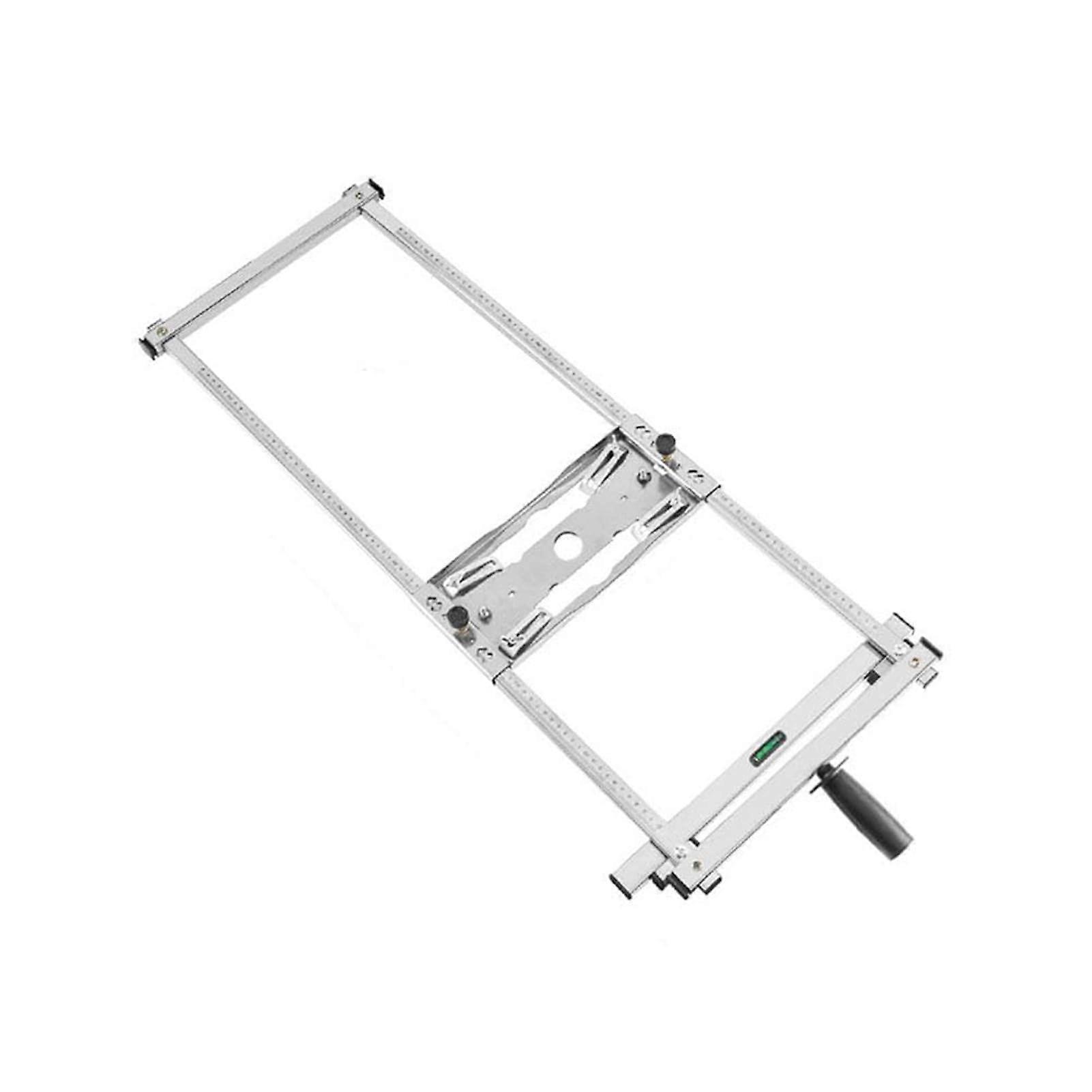 Edge Guide Positioner for Cutting Machines, Adjustable Wood Positioning Frame Tool, Multifunctional Edge Guide for Power Tools