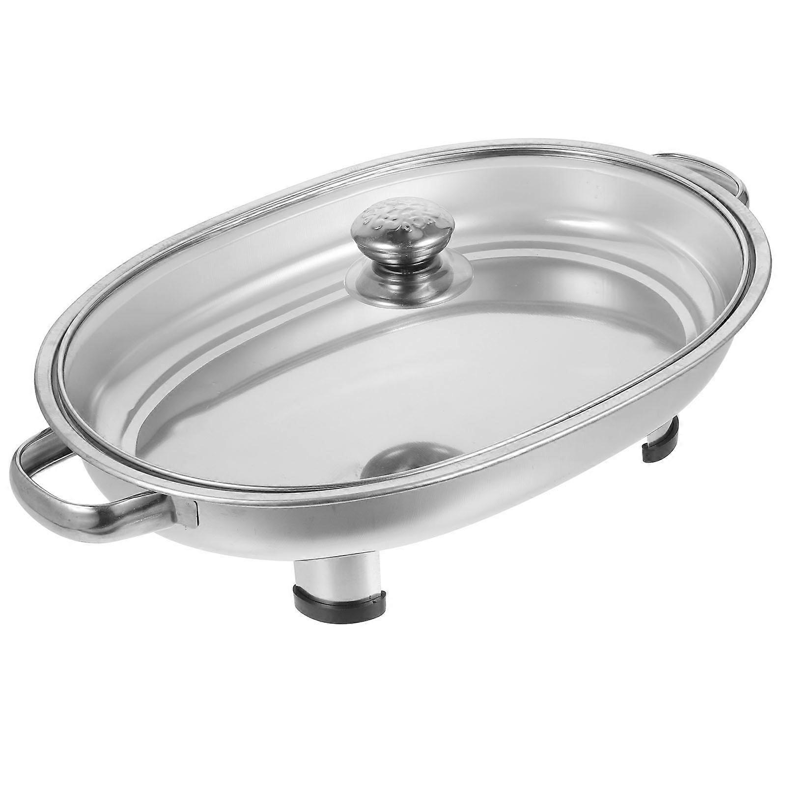 Le **Porte-Buffet Ovale en Acier Inoxydable** est une solution polyvalente et de service conçue pour un usage professionnel et domestique. Voici un