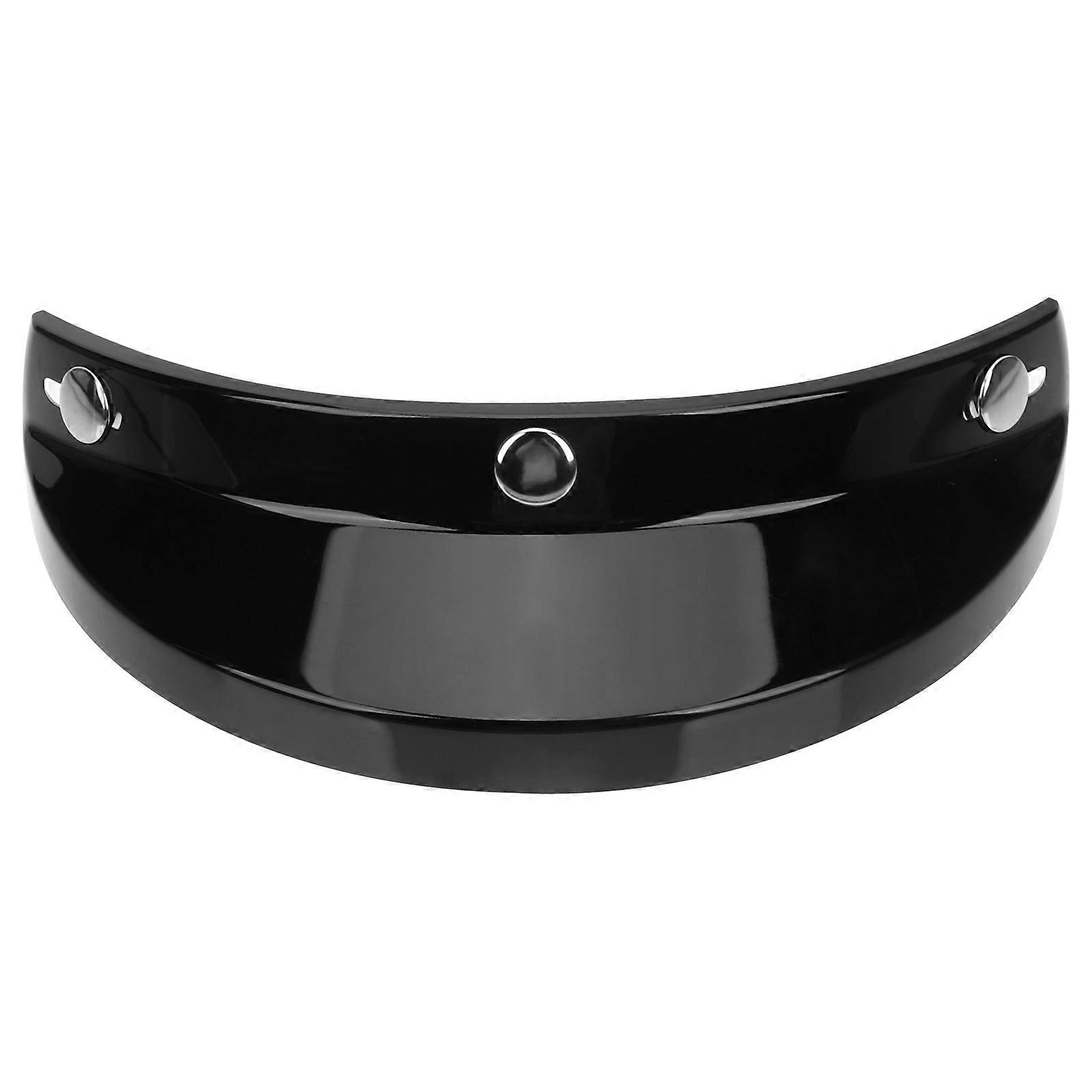 Retro Motorcycle Visor Replacement – Durable Plastic Sun Shade for Cycling, Snowboarding, and Outdoor