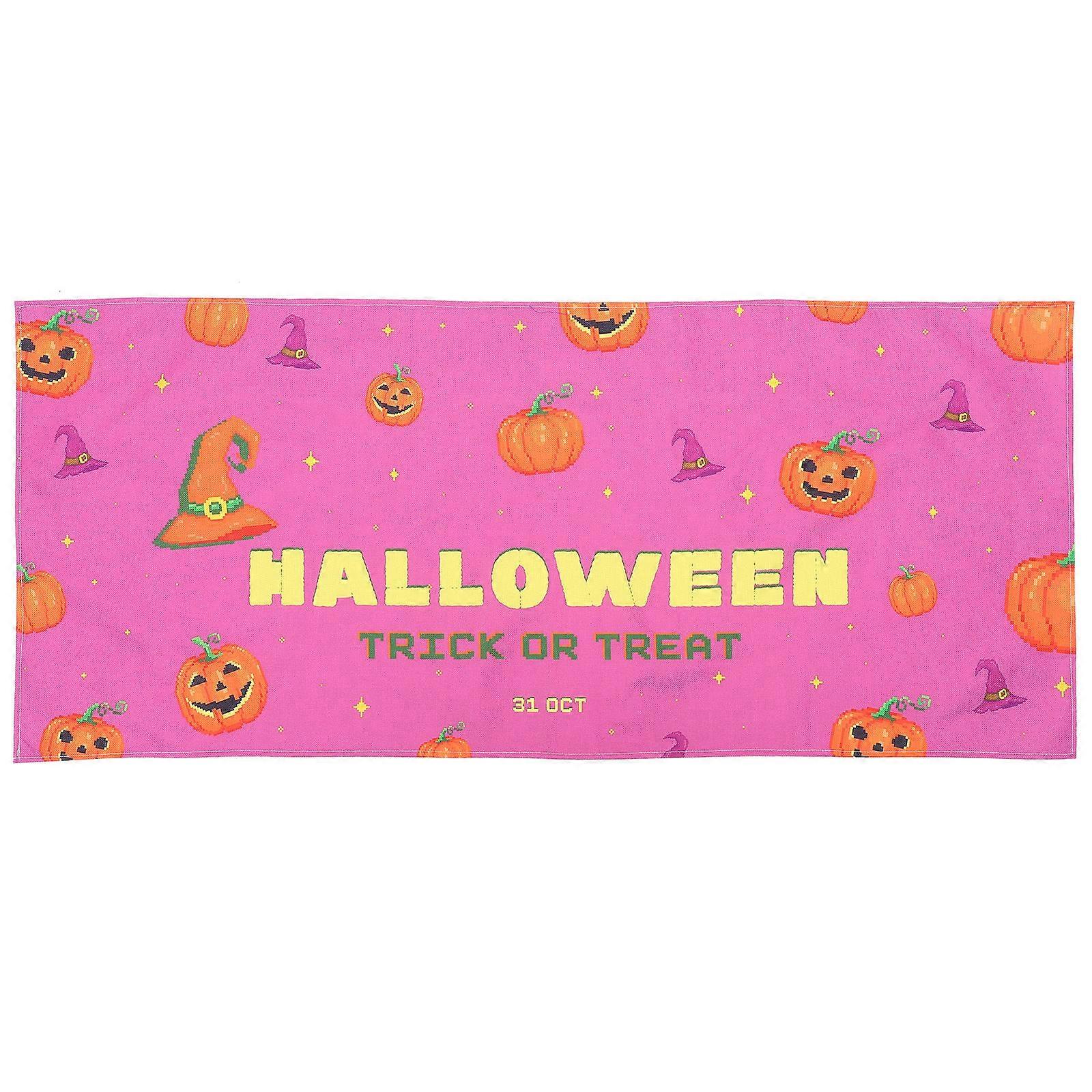 Halloween Table Runners Table Runner for Dining Table Family and Party Hosts Rectangle Linen 1Set