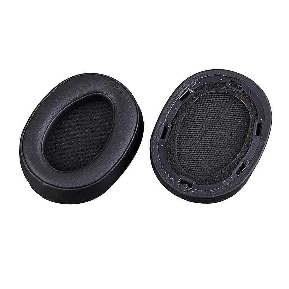 Headset Cushion Replacing Ear Pads For Mdr-100Abn Headphone Users Black 12x8x2cm Comfortable Listening 1 Pair