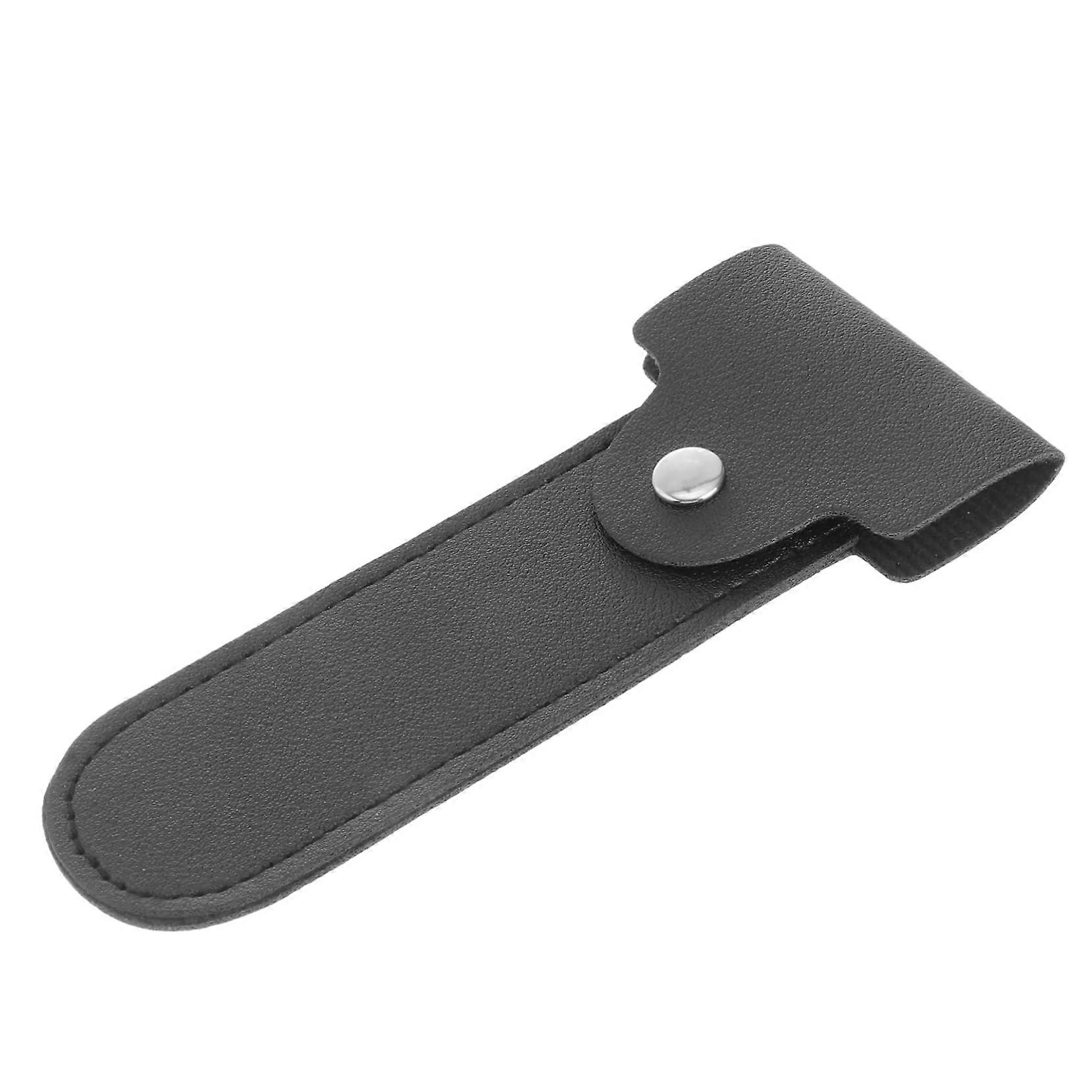 Travel razor leather protective case Portable cover for manual razors and scratchresistant protection for on the go