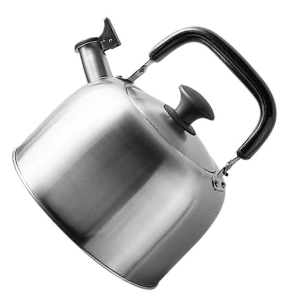 Boiling Water Kettle Alert Whistling Kettle Insulated Handle 4.5L Stainless Steel 1Pc