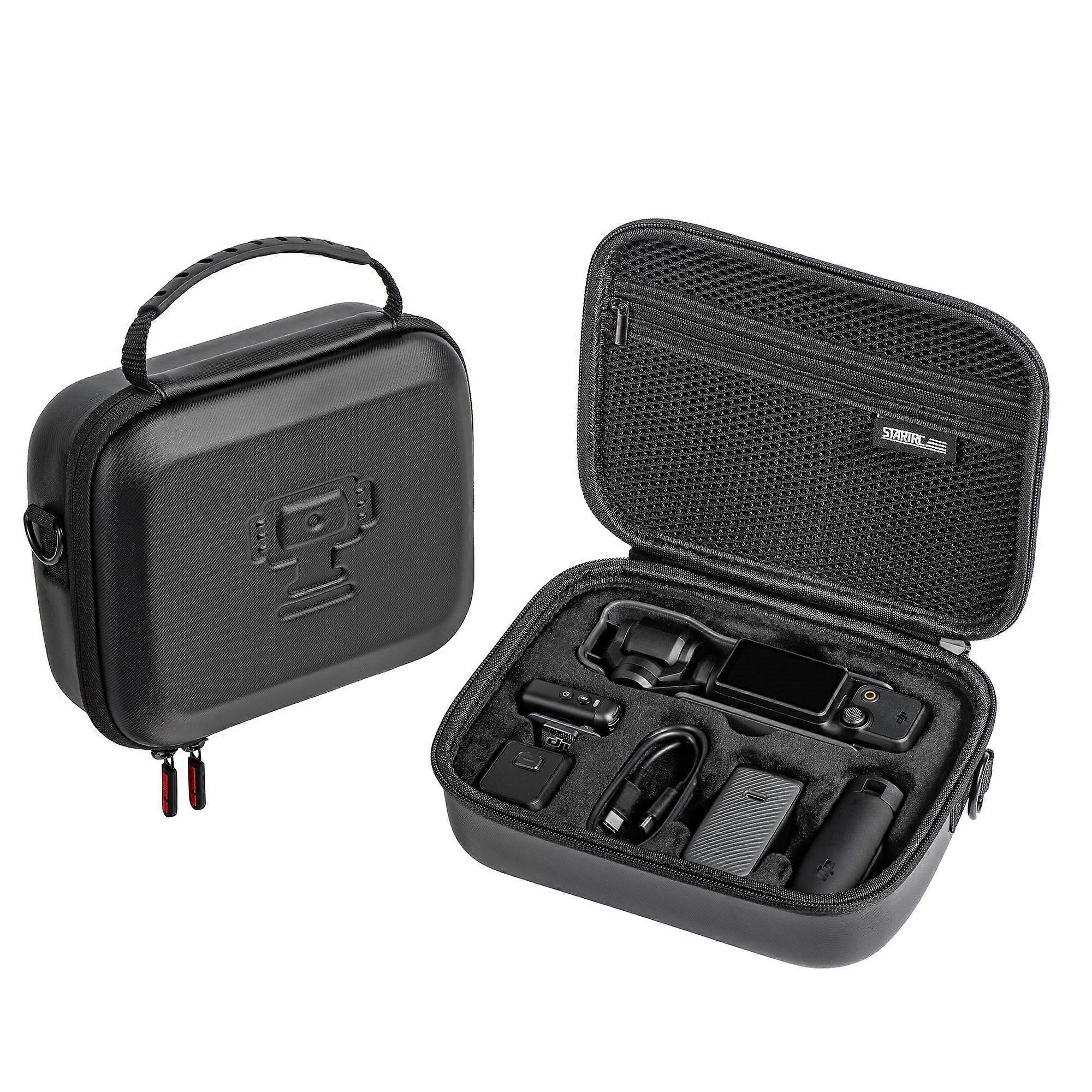 Osmo Pocket 3 Bag, Storage Case for DJI Osmo Pocket 3 Combo, Black