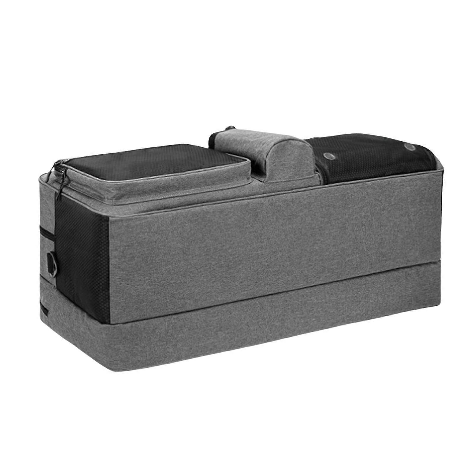 תיק מחבטי טניס סיבי פוליאסטר תא נעליים נפרד לנוער ומבוגרים שומר על ציוד טניס בטוח ומאורגן צבעוני