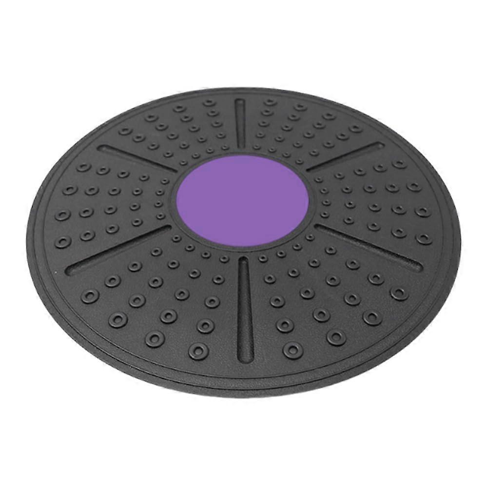 Wobble Balance Board Yoga Swing Balance Board Non-Slip Portable Stability Board For Full-Body Workouts Violet