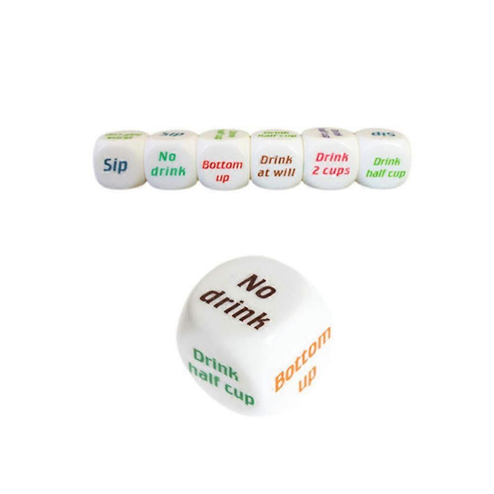 1 x Colour Print English Wine Scorpion Friends Dinner Creative Dice
Colour Printed English Wine Cubes Creative Dice English Dice