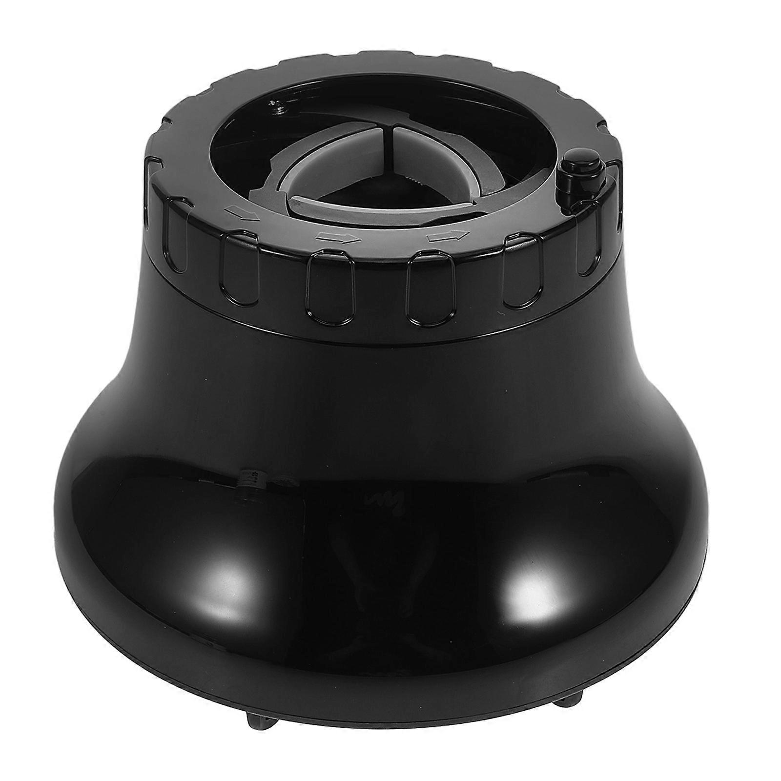 Black Hair Dryer Diffuser Attachment for Curling Thick Hair