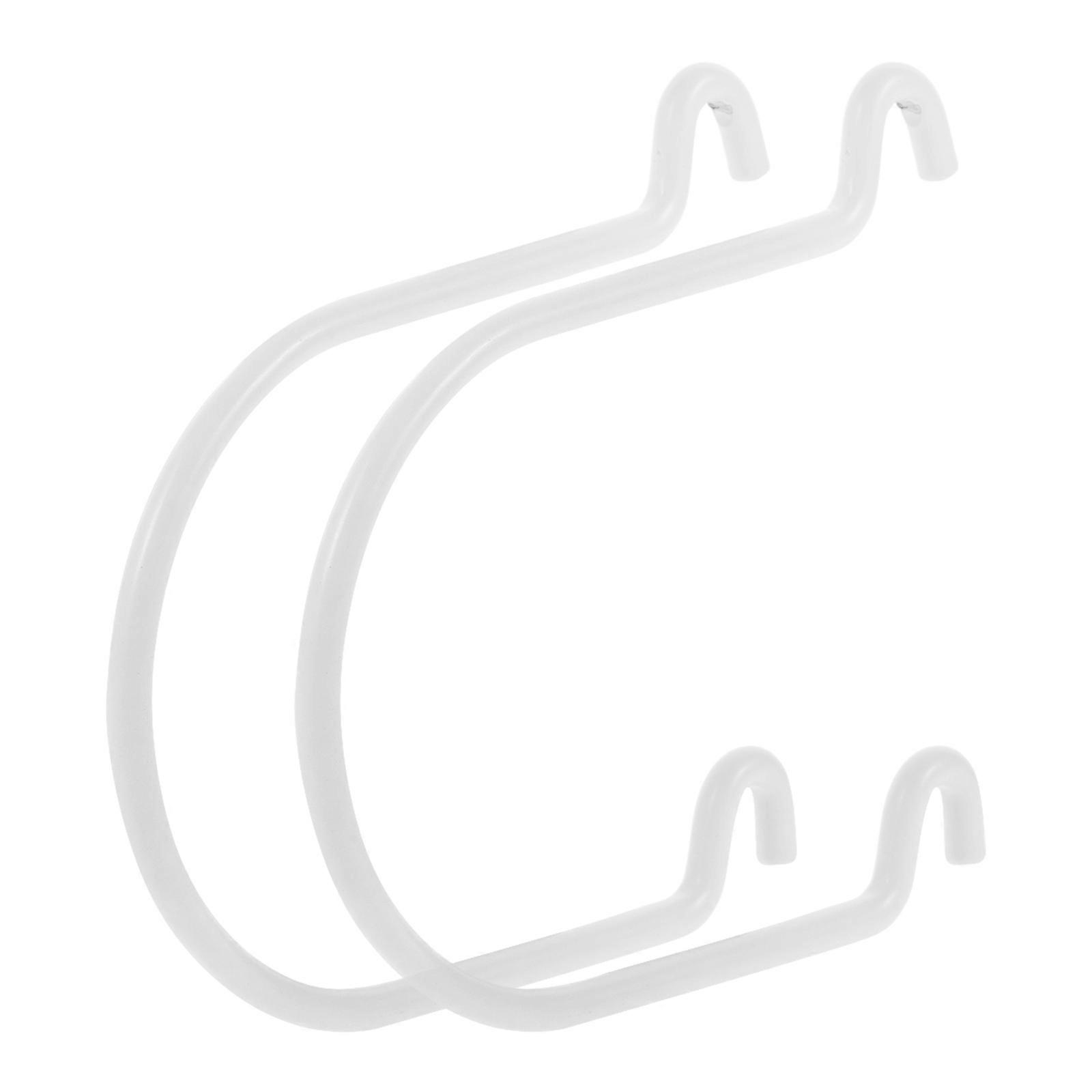 2pcs Pegboard Utility Hooks for Space Organization – Elegant Design, Easy Installation and Maintenance for Home Use