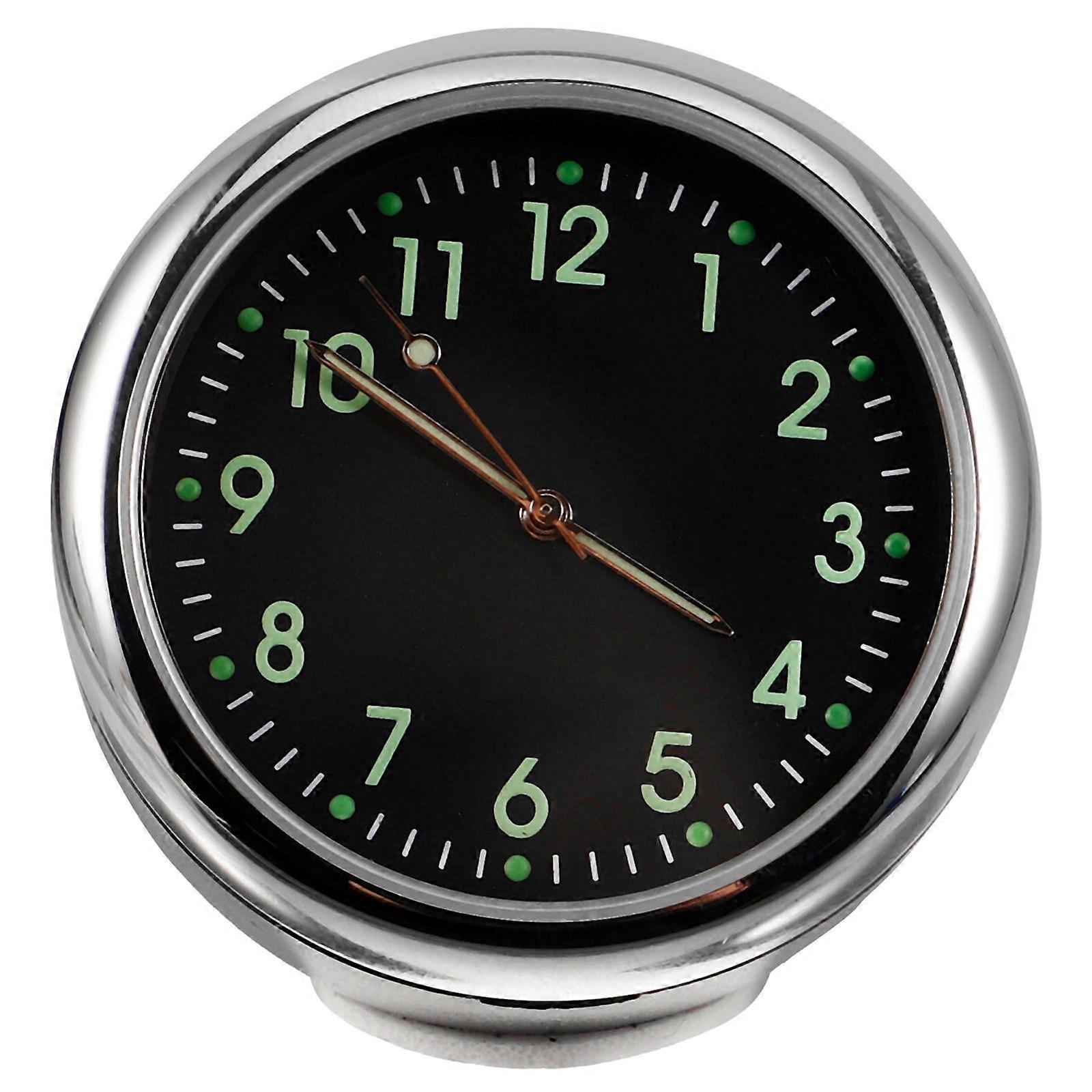 Quartz Movement Car Clock Interior Decoration Time Display Suitable For Driving 1Pcs