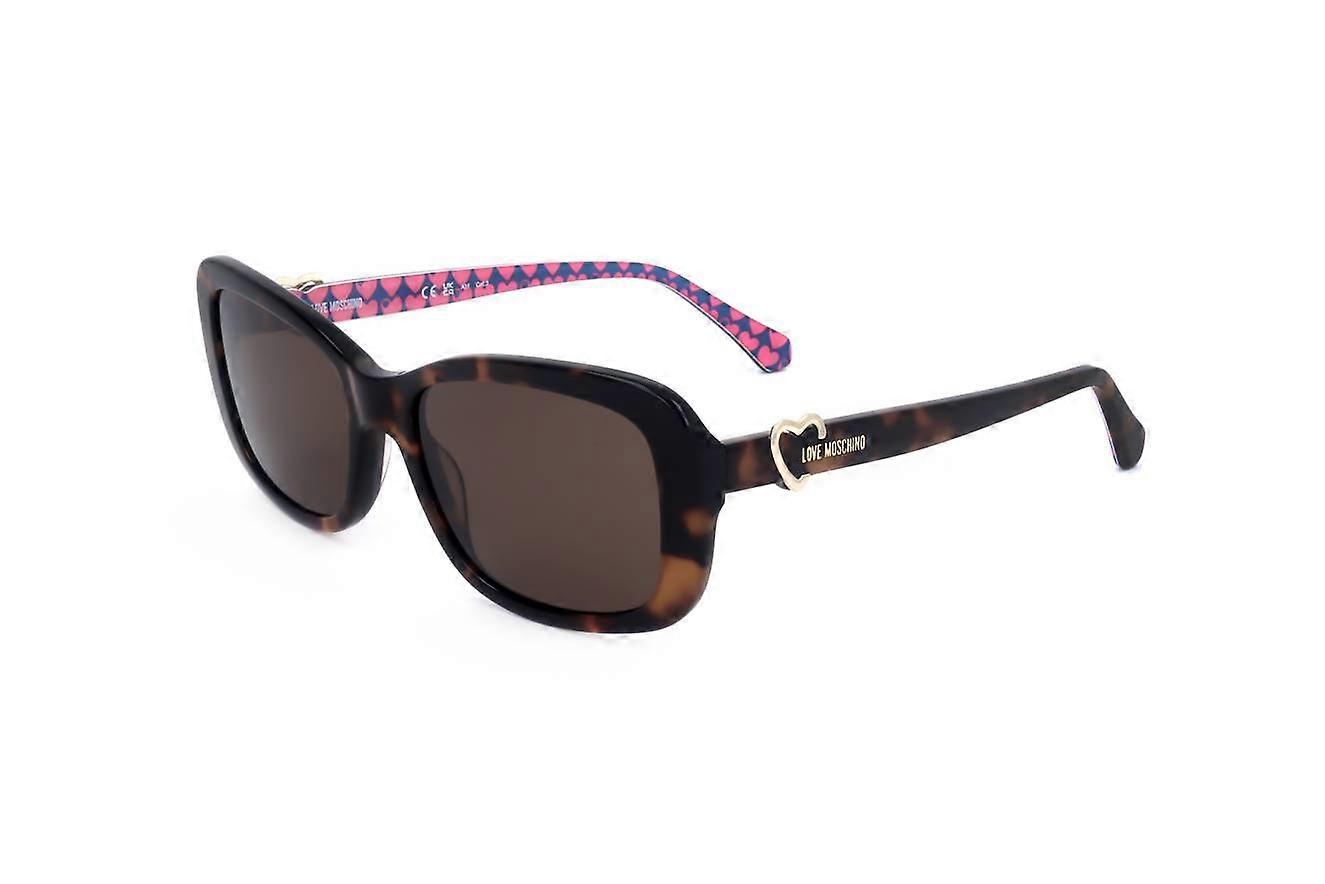 Sunglasses Love Moschino MOL060/S 05L HAVANA 55/18/140 WOMAN