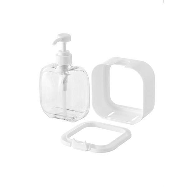 1 Piece 500 ml Clear Bottles with Flip Lock Transparent Bottles