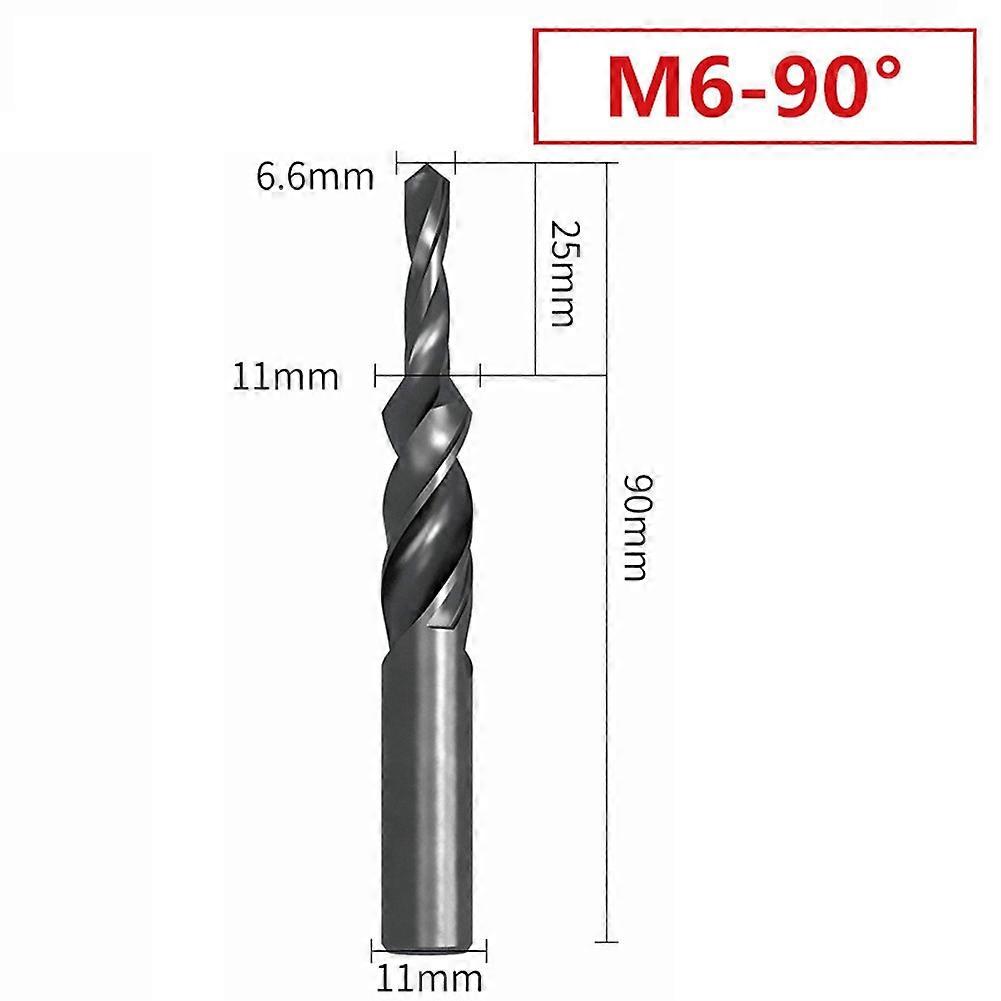 1PC M4-M12 90/180 Degree HSS Countersinks Spiral Step Drill Suitable for Metal/Non Metal Drilling Chamfering