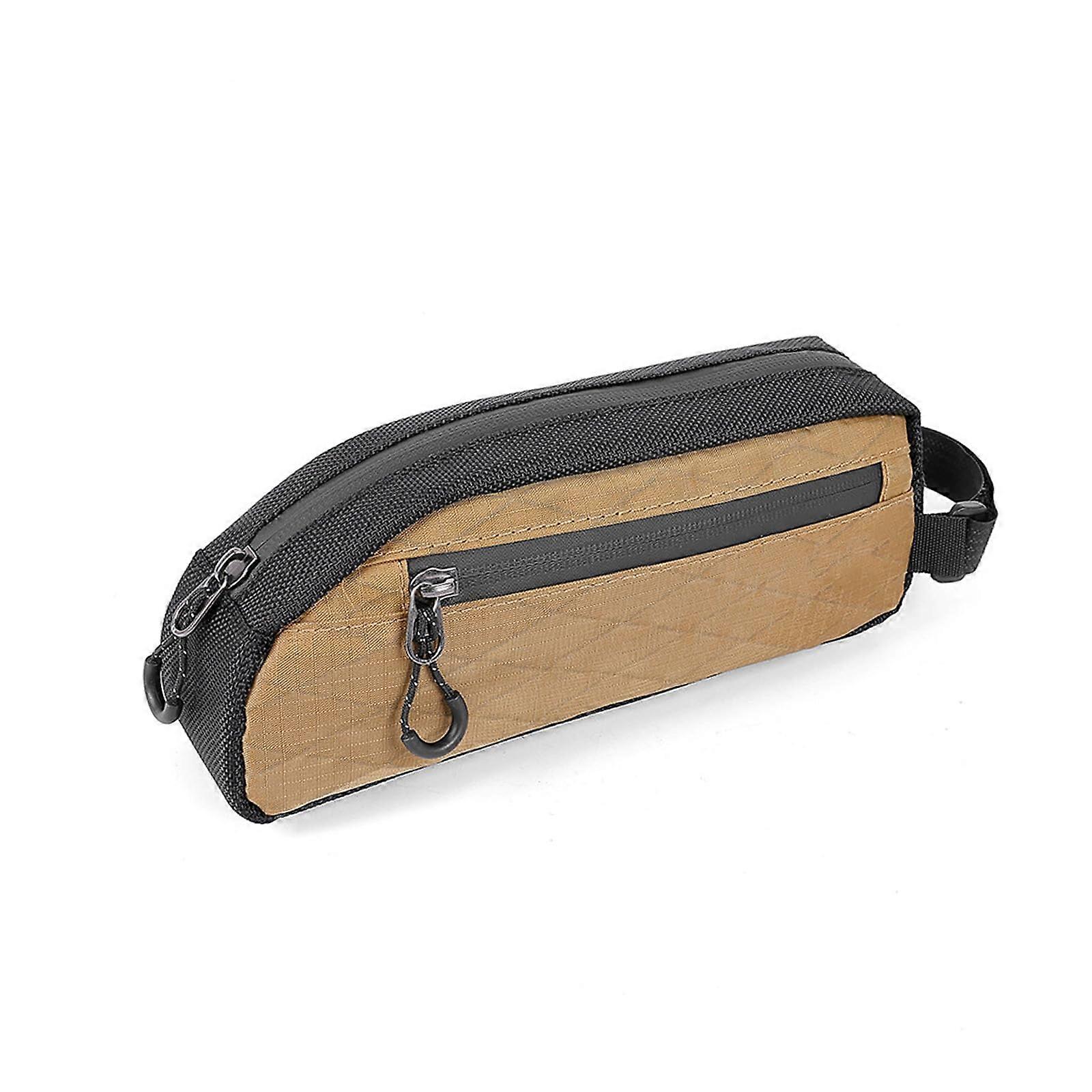 Frame bag for bicycles,  tube frame bag, bicycle handlebar, practical bicycle accessories, bicycle accessories for men