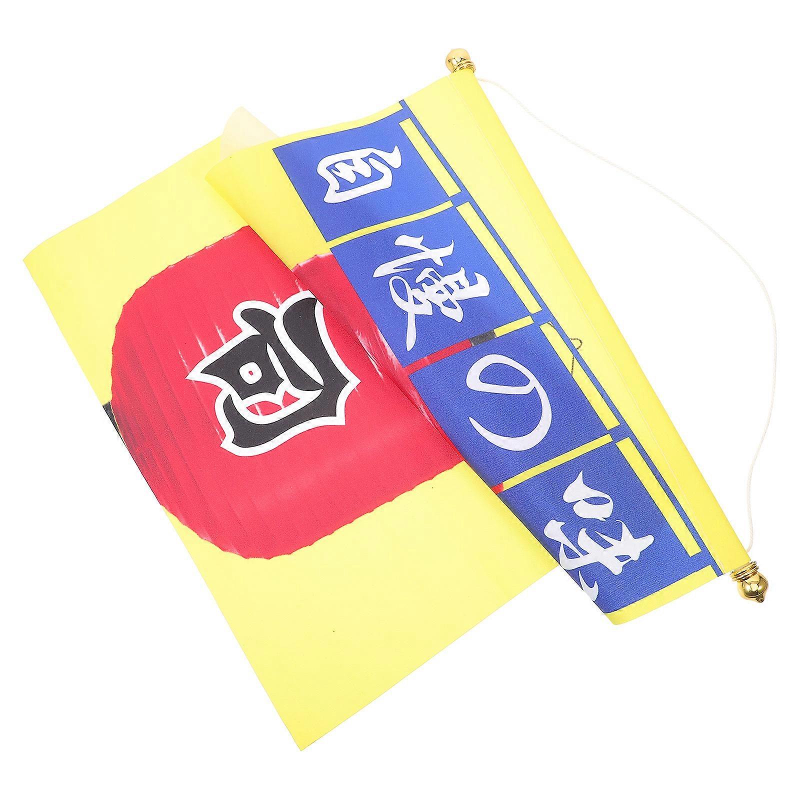 Japanese Style Cloth Flag for Decoration Multi Flags Hanging 10 Pieces 3.5x5 Inches