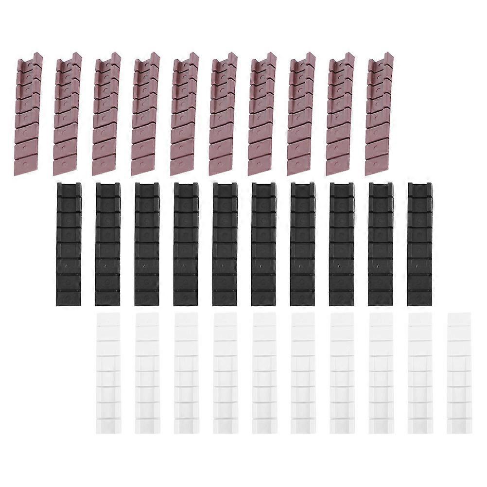 Furniture Leveling Shims Plastic Leveler Shims for Home Use 30Pcs