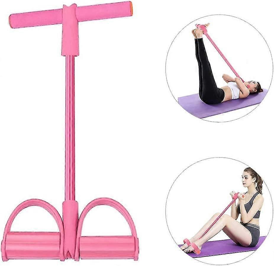 レジスタンストレーニングレッグトレーナー、ペダルレジスタンスバンド、多機能テンションロープ、ボディービルエキスパンダー、腹筋ジム機器