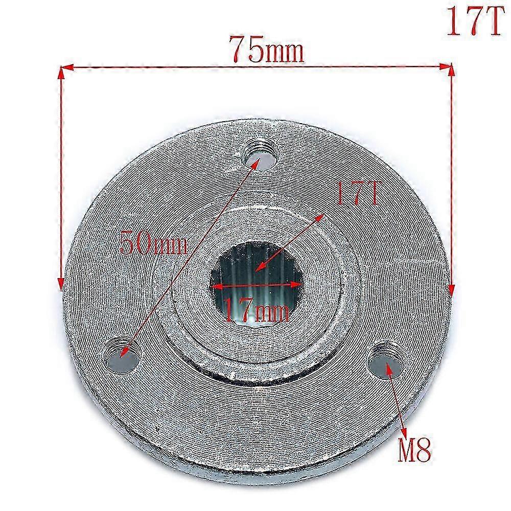 23T 17T גלגל שיניים רכזת גלגל אחורי עבור 50 סמ"ק 110 סמ"ק 125 סמ"ק Go Kart טרקטורון UTV Quad Bike באגי