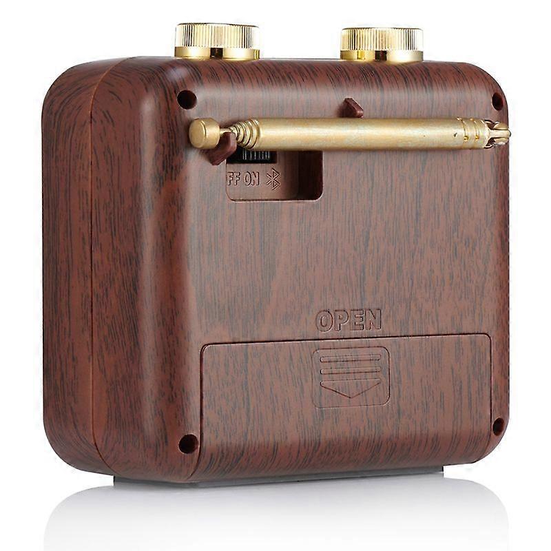 Mini Retro Design Bluetooth Speaker and FM Radio R917-A