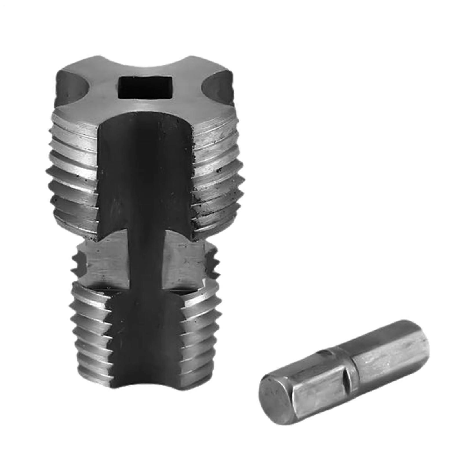 Pipe Tap 3/4 Inch, High Carbon Steel Thread Cutting Tool for Pipe Fittings, Durable Hand Tool