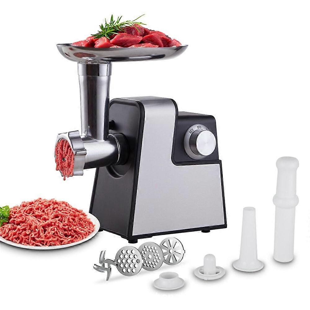 Stainless Steel Electric Meat Grinder Multi-Function Sausage Stuffer Mincer Machine (BPA Free, No FDA)