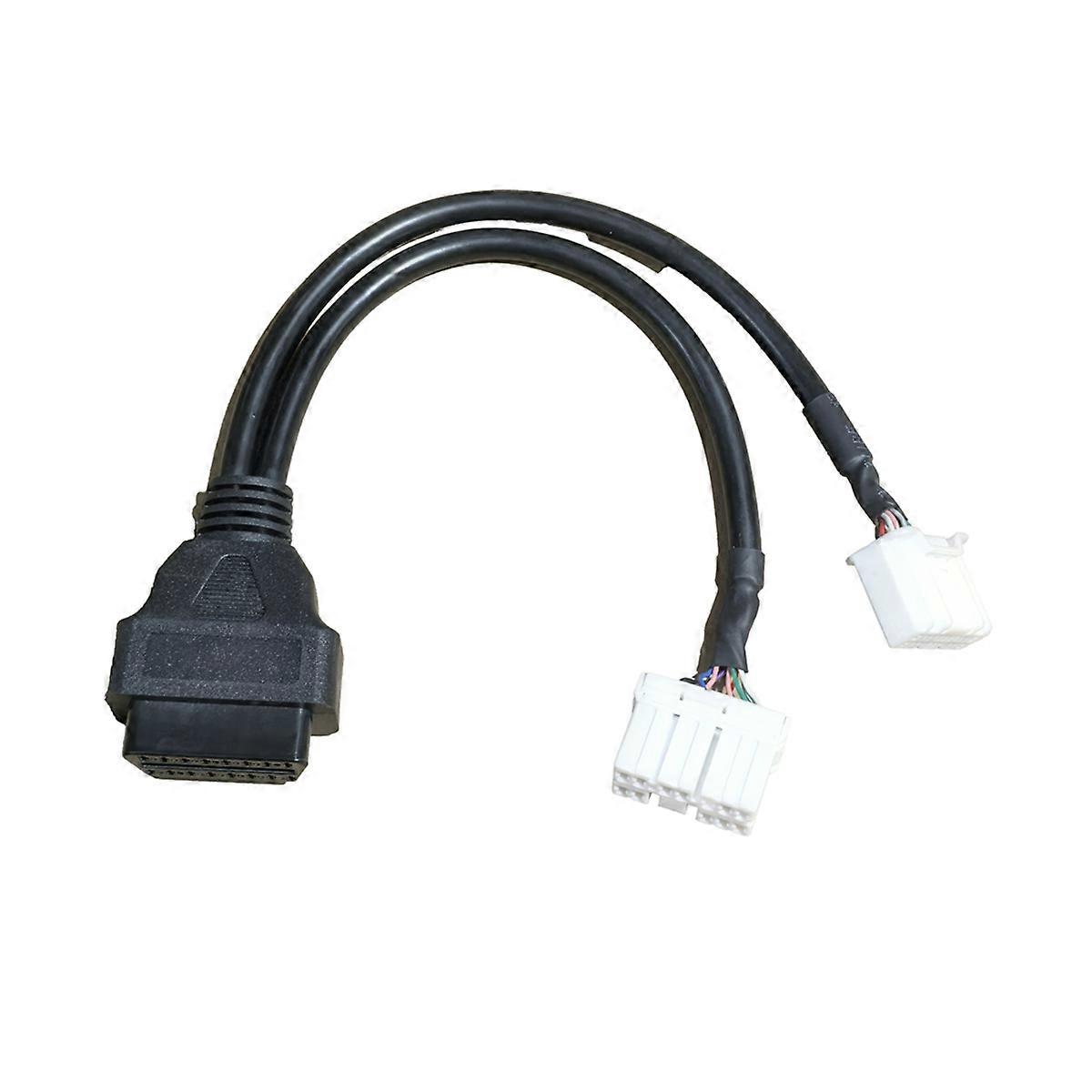 For Connector OBD2 16-Pin for 1 to 2 Connector Obd Dual-Head Conversion Line