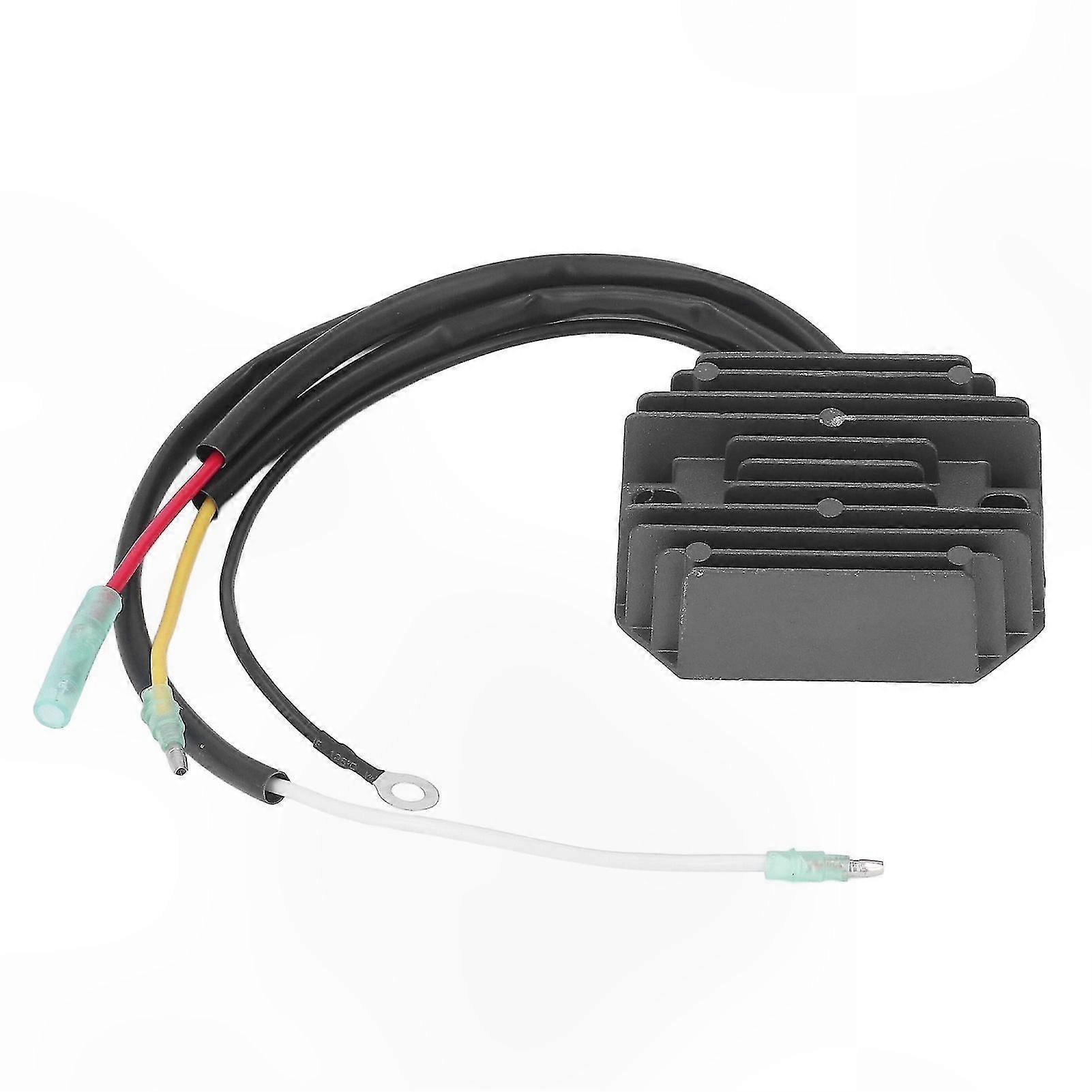 Aluminum Alloy Waterproof 12V Voltage Regulator for 4-Stroke Outboard Motors MFS15C MFS20C MFS15D Replacement Part