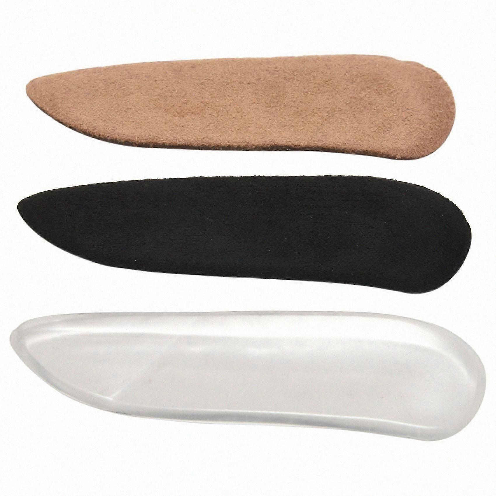 & Lateral Heel Wedge Silicone Insoles for Supination and Pronation, Corrective Adhesive Gel Shoe I